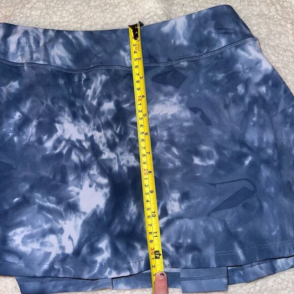 Stelle Medium Blue Tie Pattern Women’s Athletic Golf Tennis Preppy Skort EUC - Picture 6 of 7